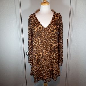 Everly Leopard Print Dress
